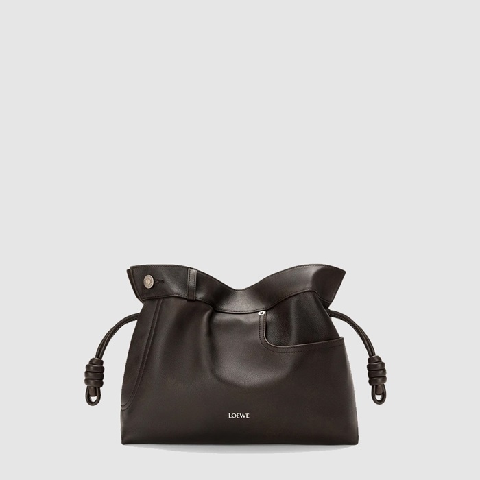 ロエベレディースファンタミディアムフラメンコクラッチバッグb12760