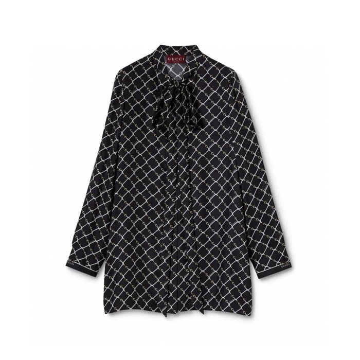 グッチレディースオフィディアシャツc12624