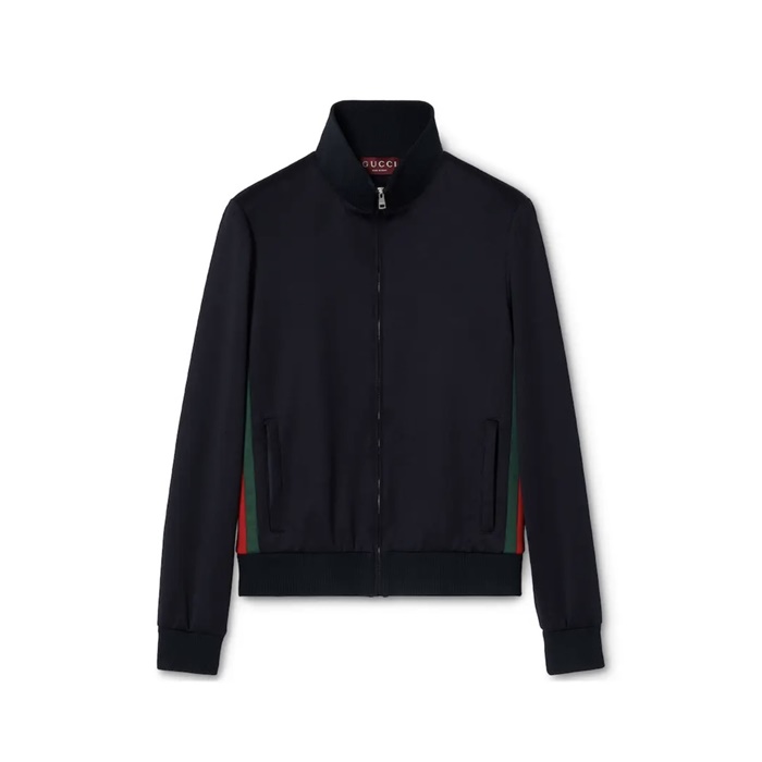 グッチメンズジップアップスウェットシャツ-c12642