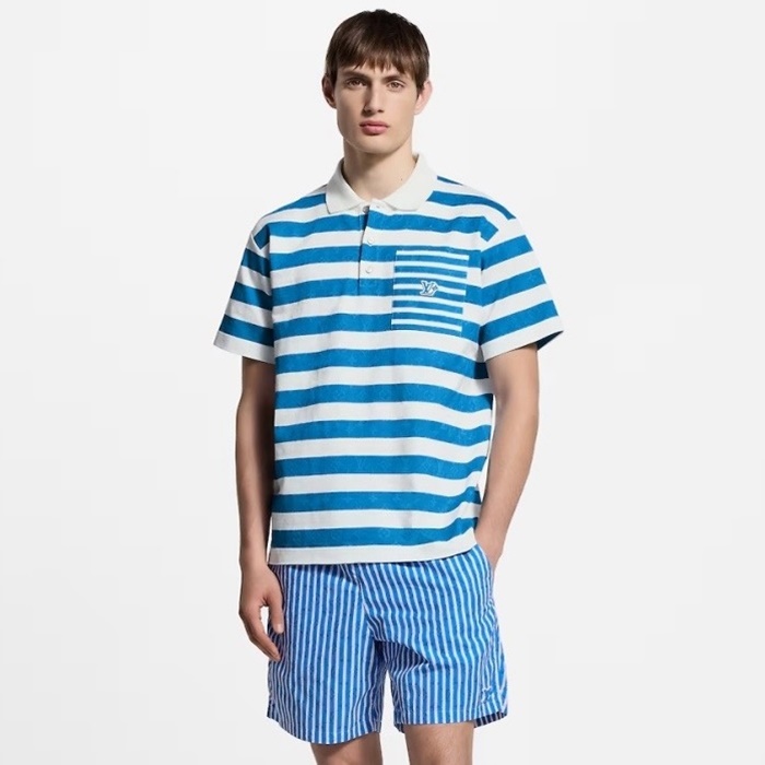 ルイヴィトンメンズラウンド半袖Tシャツc12647