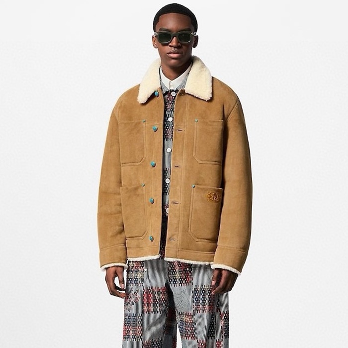 ルイヴィトンメンズレザージャケットc12651