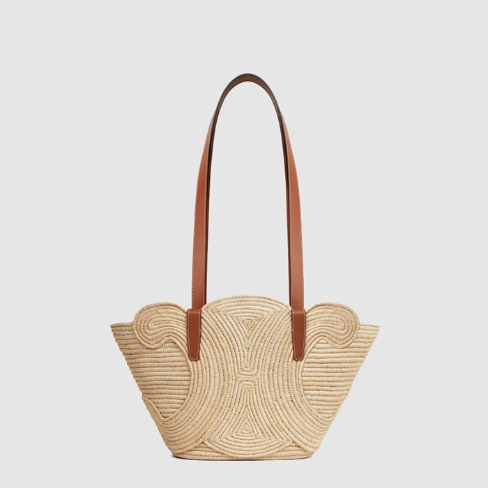 セリーヌレディーススモールクラシックパニエブレイドトリオンフb13012