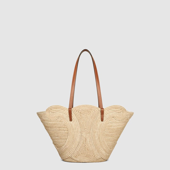 セリーヌレディースミディアムクラシックパニエブレイドトリオンフb13013