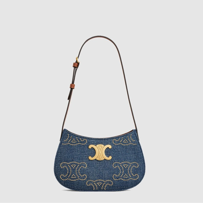 セリーヌレディースミディアムティリートリオンフスタッドb13053