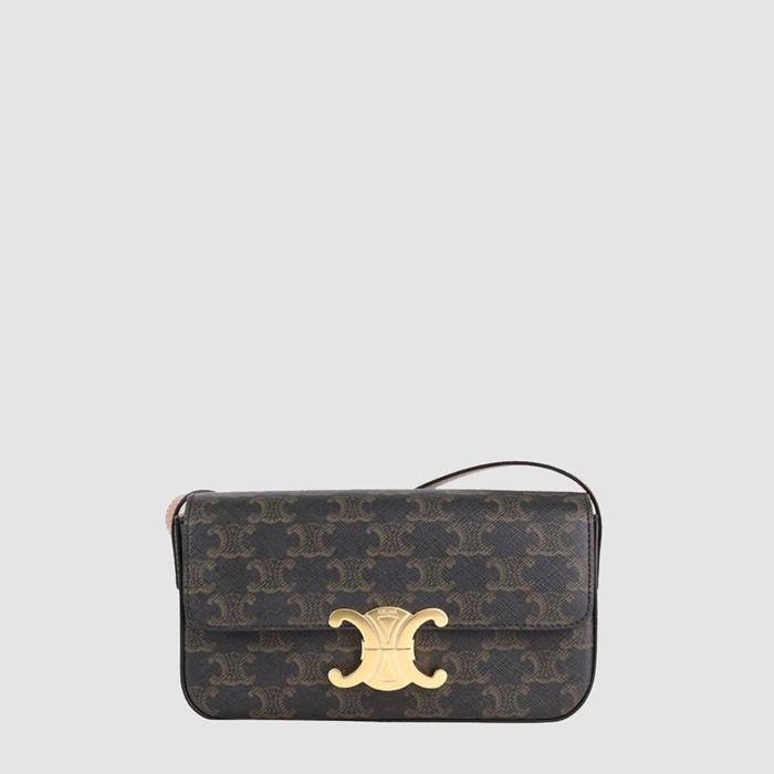 セリーヌレディーストリオンフショルダーバッグb13073