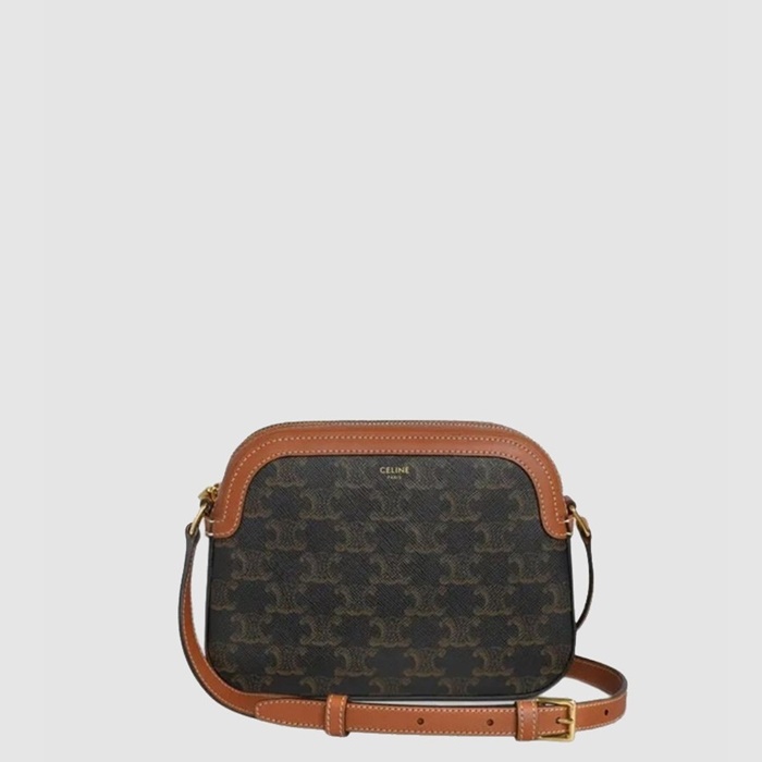 セリーヌレディーストリオンフキャンバススモールカメラバッグb13077