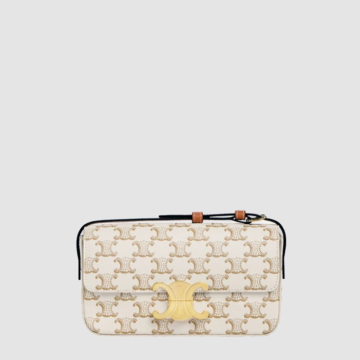 セリーヌレディーストリオンフショルダーバッグb13097