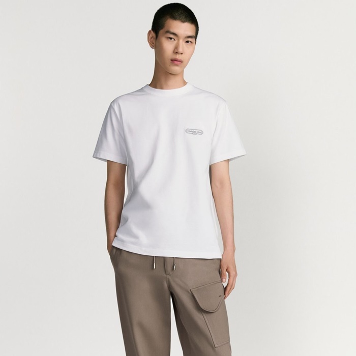 ディオールメンズラウンド半袖Tシャツc12724