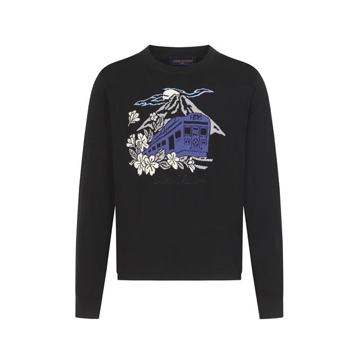 ルイヴィトンメンズクルーネックセーターc12729