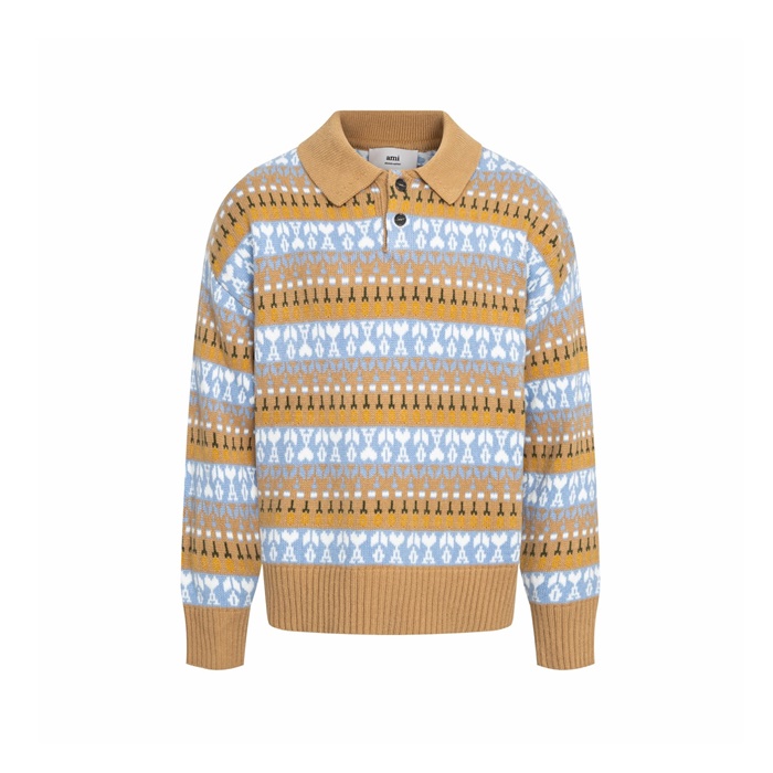 アミユニセックスポロニットc12745