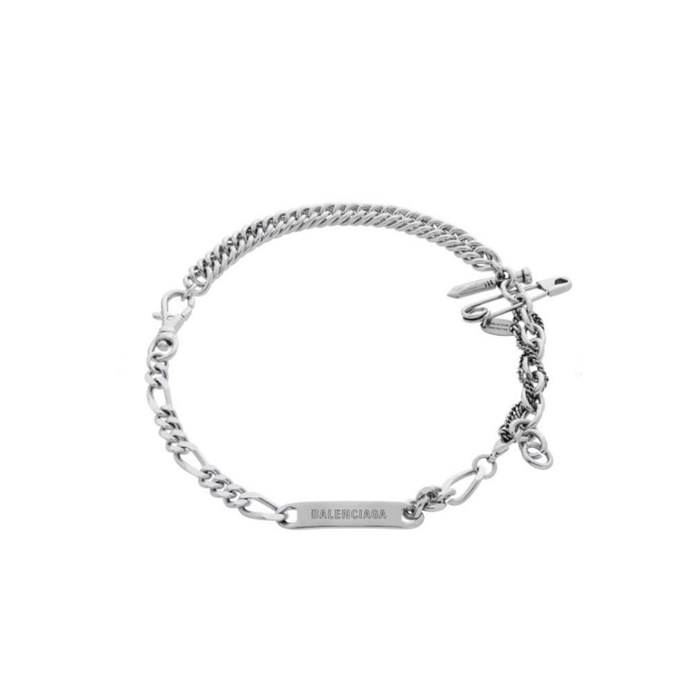 バレンシアガメンズゴールドネックレスc6464