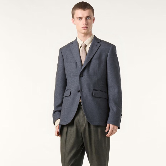 ロロピアーナメンズスーツジャケットc12793