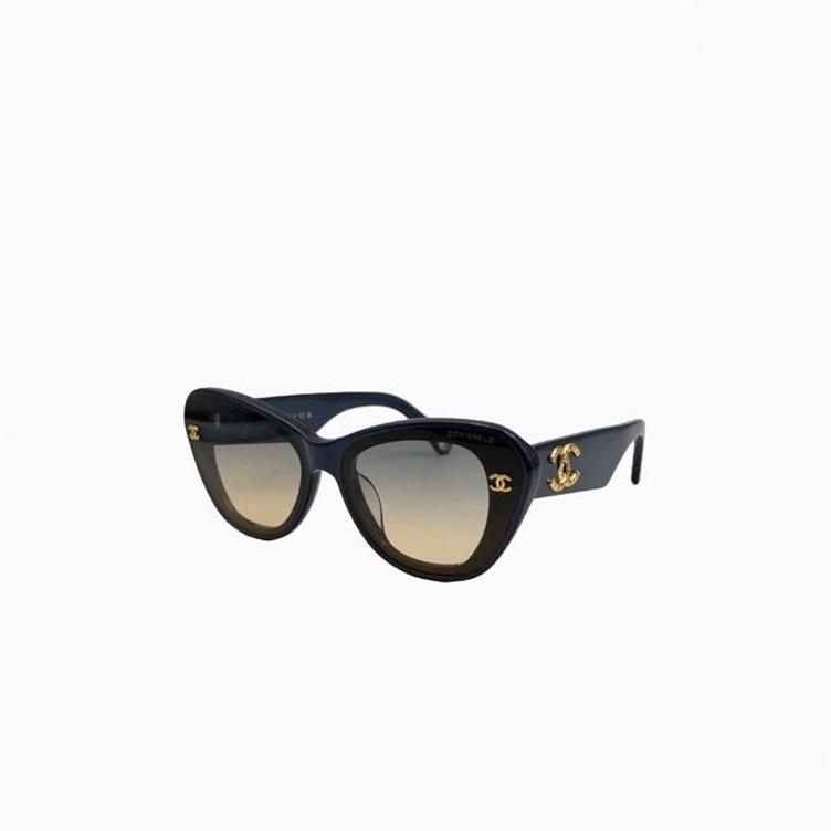 シャネルレディースイニシャルサングラスc6512