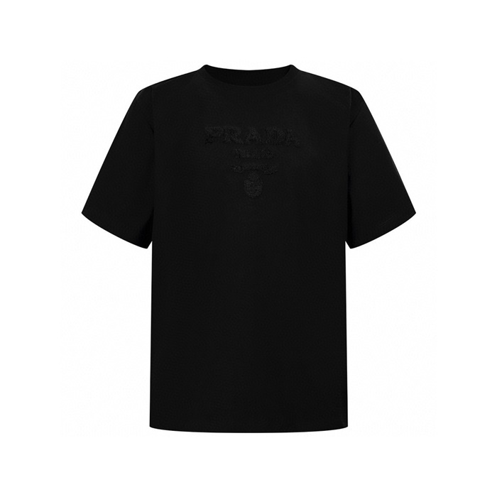 プラダメンズラウンド半袖Tシャツc12877