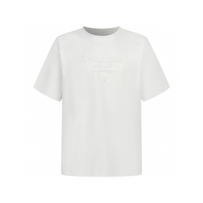 プラダメンズラウンド半袖Tシャツc12878