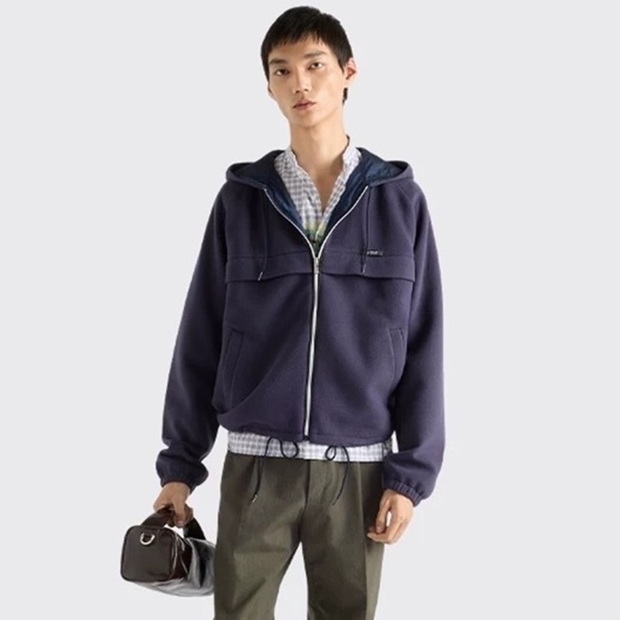 プラダメンズフードジャケットc12884