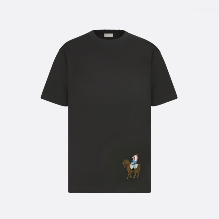 ディオールメンズラウンド半袖Tシャツc12911