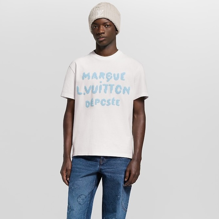 ルイヴィトンメンズラウンド半袖Tシャツc12923