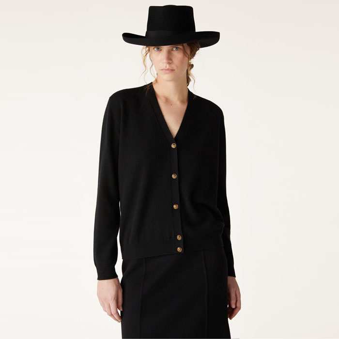 ロロピアーナレディースネックカーディガンc13016