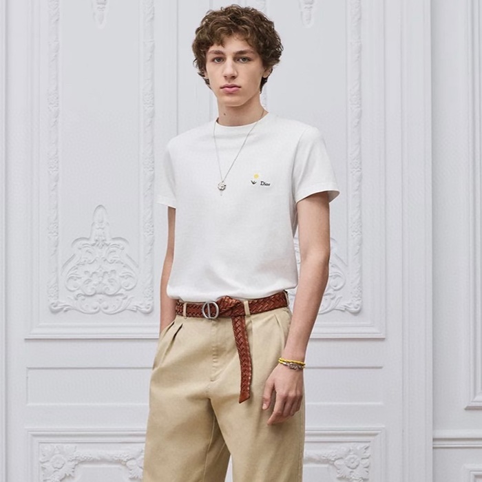 ディオールメンズラウンド半袖Tシャツc13031