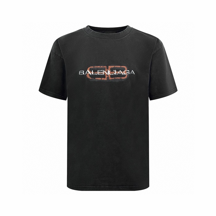 バレンシアガメンズラウンド半袖Tシャツc13032