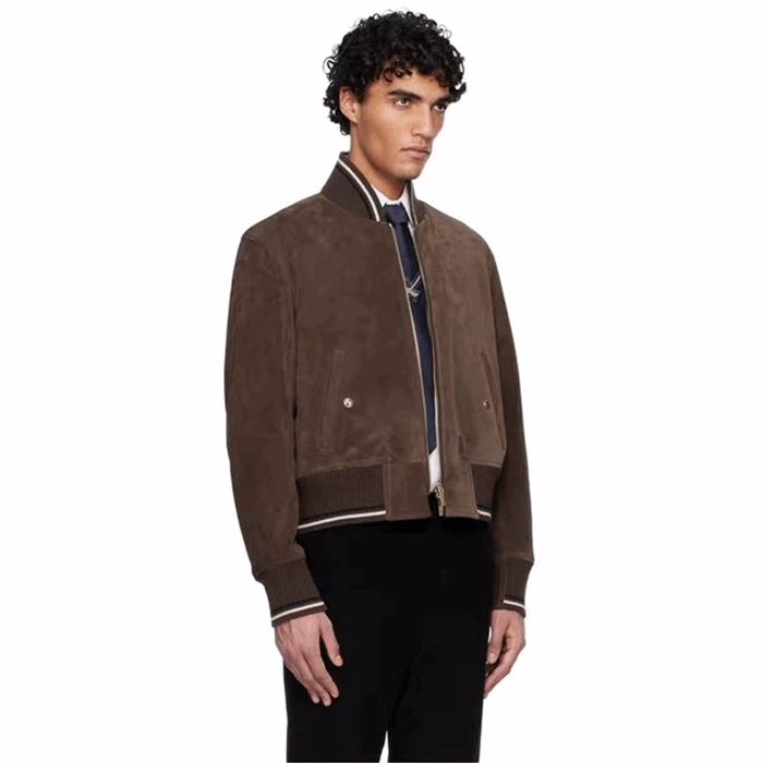 トムブラウンメンズジップアップジャケット-c13036