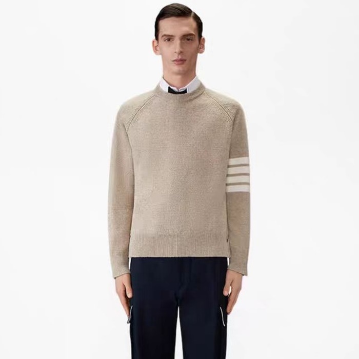 トムブラウンメンズクルーネックセーターc13037