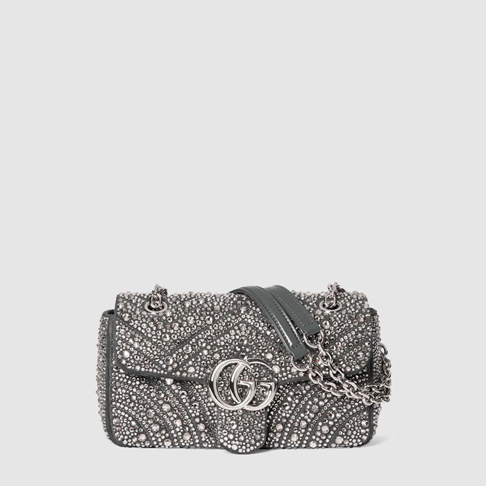 グッチレディースクリスタルスモールショルダーバッグb13189