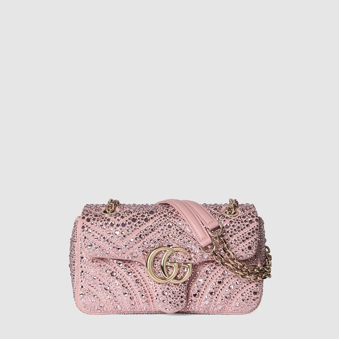 グッチレディースクリスタルスモールショルダーバッグb13190