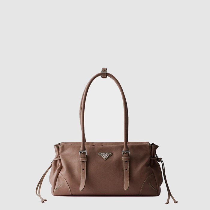 プラダレディースボニーミディアムアンティークレザートートバッグ1G628b13192
