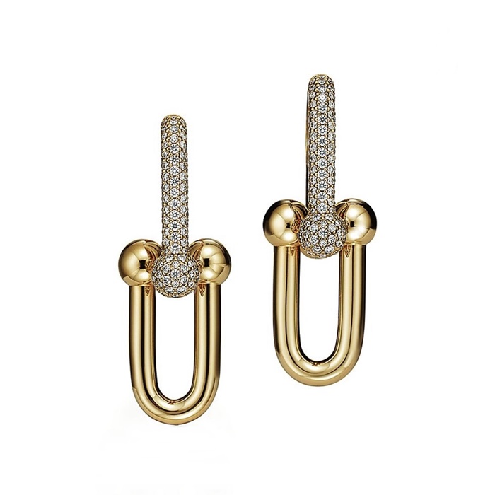 ティファニーレディースハードウェアピアスc6732