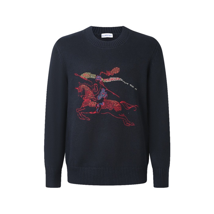 バーバリーメンズラウンドニットc13047