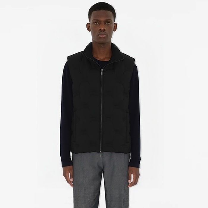 バーバリーメンズダウンベストc13083