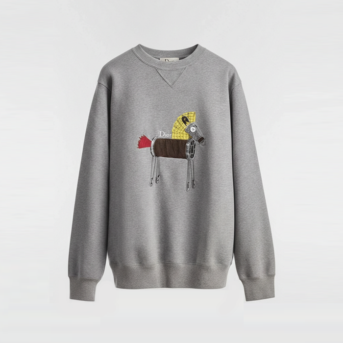 ディオールメンズ起毛スウェットシャツc13089