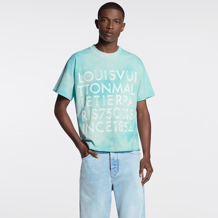 ルイヴィトンメンズラウンド半袖Tシャツc13104