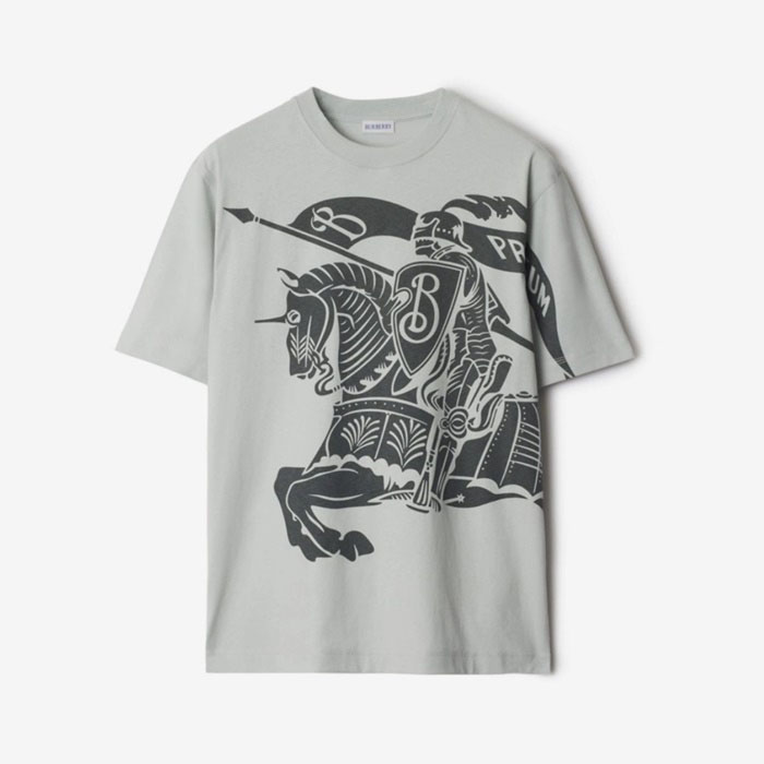 バーバリーメンズラウンド半袖Tシャツc13107