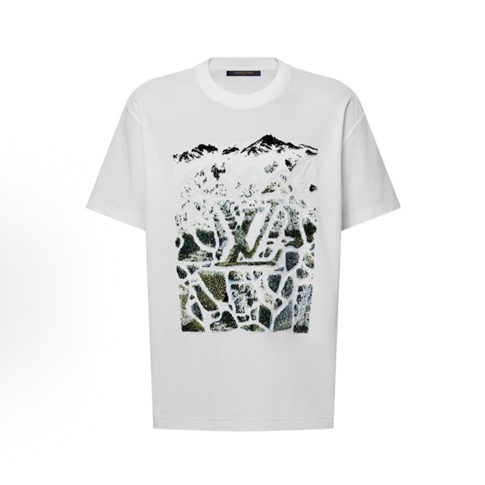 ルイヴィトンメンズラウンド半袖Tシャツc13113