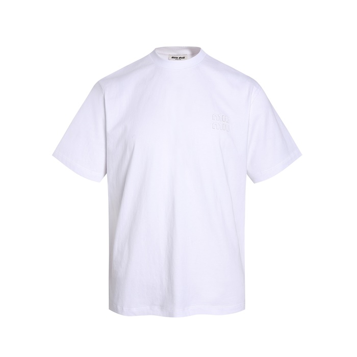 ミュウミュウメンズラウンド半袖Tシャツc13127