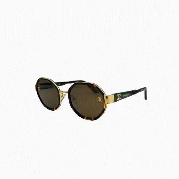 シャネルレディースプレミアムメタルフレームサングラスc6790
