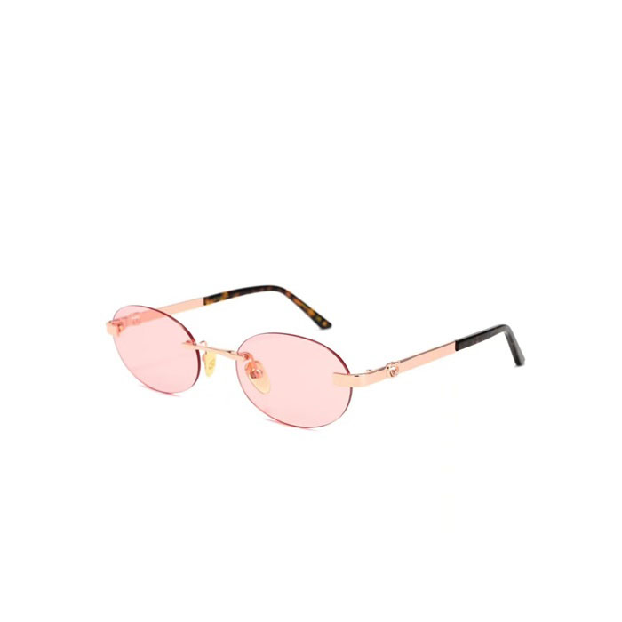 グッチレディースプレミアムメタルフレームサングラスc6812