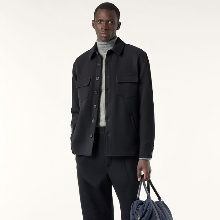 ロロピアーナメンズトラベラージャケットc13199