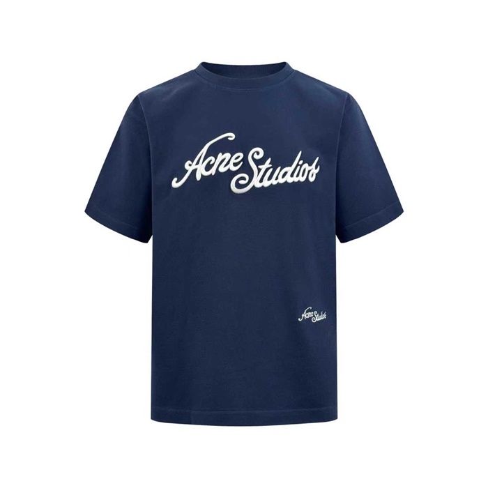 アクネストゥディオズメンズクルーネック半袖Tシャツc13206