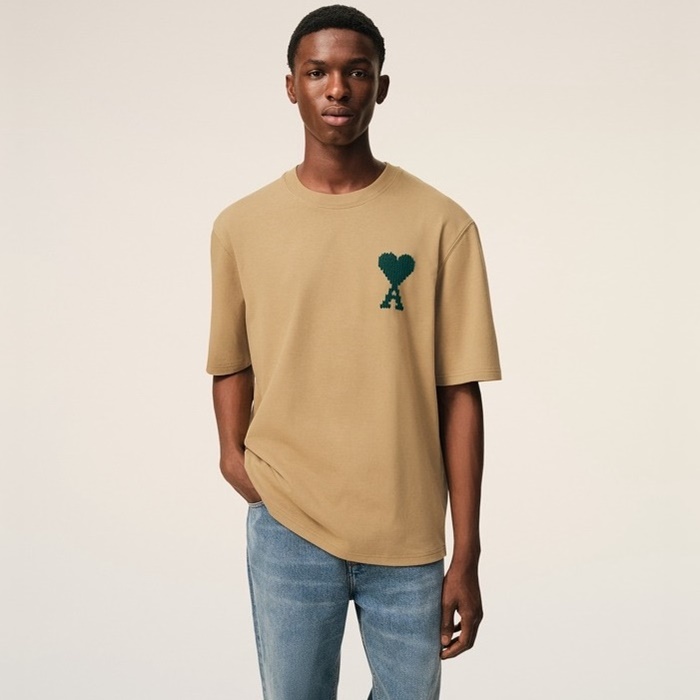 アミメンズラウンド半袖Tシャツc13212