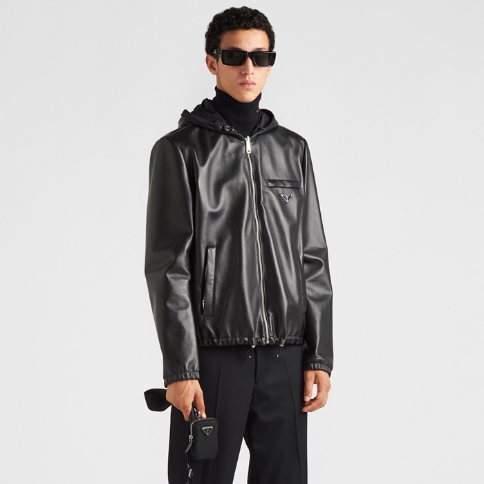 プラダメンズレザージャケットc13213