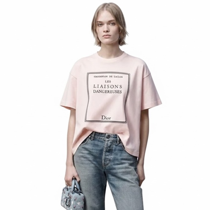 ディオールレディースラウンド半袖Tシャツc13261
