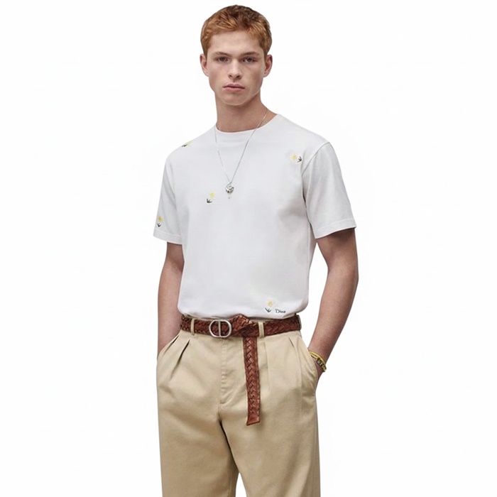 ディオールメンズラウンド半袖Tシャツc13262