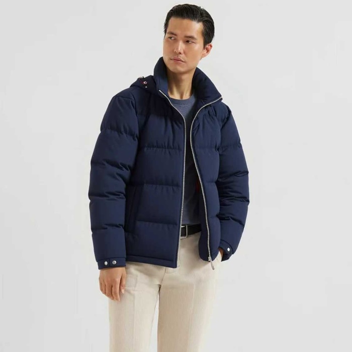 ブルネロクチネリメンズダウンパディングc13264