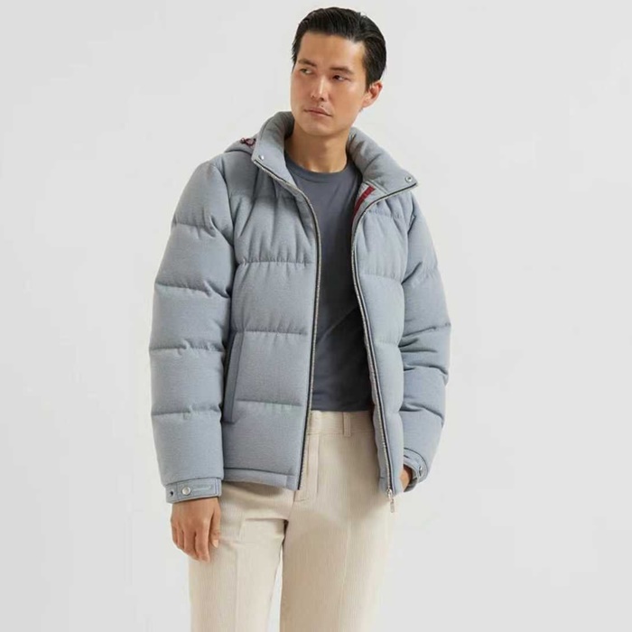 ブルネロクチネリメンズダウンパディングc13265