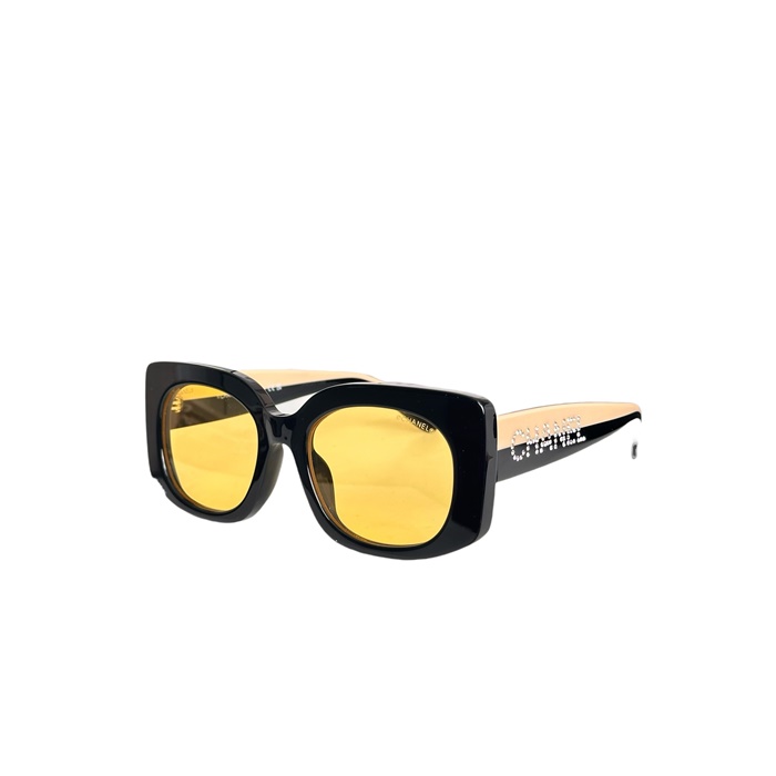 シャネルレディースイニシャルサングラスc6852