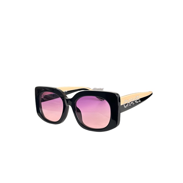 シャネルレディースイニシャルサングラスc6854